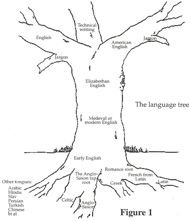 english language tree